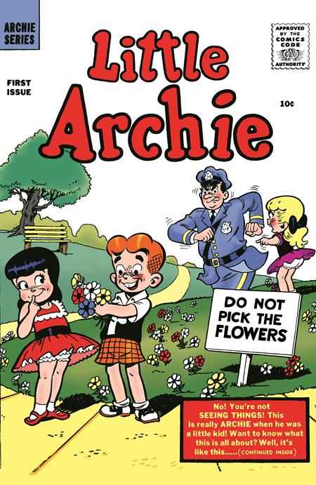 LITTLE ARCHIE #1 FACSIMILE CVR A BOB BOLLING ISBN: 76281654527300111 - FOC DATE: 6/28/26 - Release Date: 7/22/26