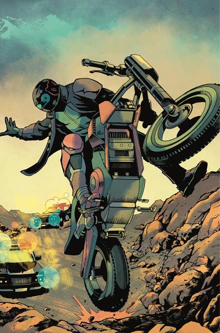 TEAM AMERICA RACING FULL THROTTLE EDITION #1 (ONE SHOT) CVR D JAVIER SALTARES VIRGIN VARIANT ISBN: 64924187776900141 - FOC DATE: 5/31/26 - Release Date: 7/1/26