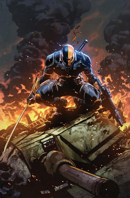 DEATHSTROKE THE TERMINATOR #5 CVR D CARLO PAGULAYAN CARD STOCK VAR ISBN: 76194139721400541 - FOC DATE: 6/21/26 - Release Date: 7/15/26