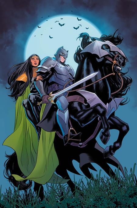 DARK KNIGHTS OF STEEL II #1 (OF 12) CVR B TRAVIS MOORE CARD STOCK VAR ISBN: 76194138408500121 - FOC DATE: 6/21/26 - Release Date: 7/15/26