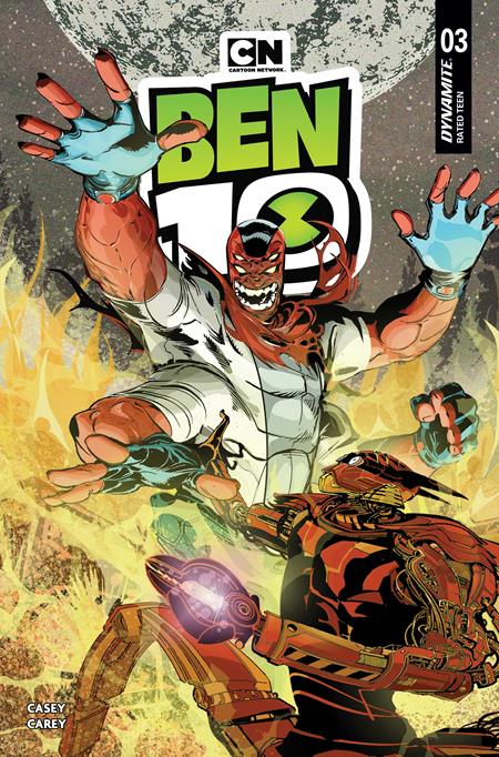 BEN 10 #3 CVR B DUNCAN ROULEAU VAR ISBN: 72513036343503021 - FOC DATE: 6/14/26 - Release Date: 7/8/26