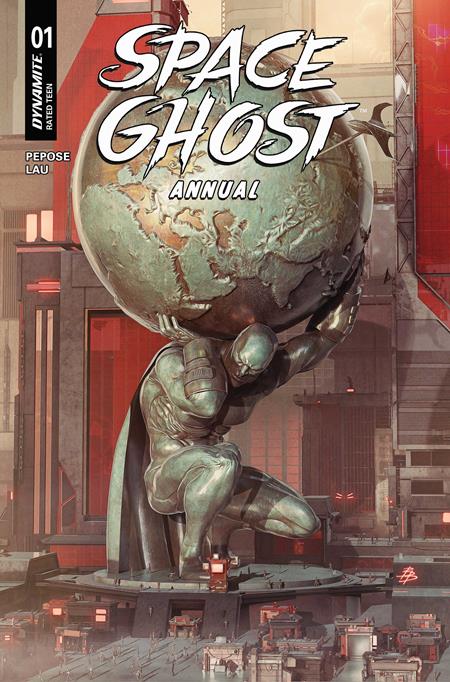 SPACE GHOST ANNUAL #1 (ONE SHOT) CVR B BJORN BARENDS VAR ISBN: 72513035568302021 - FOC DATE: 6/21/26 - Release Date: 7/15/26