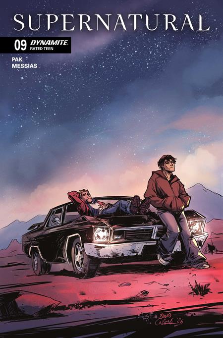 SUPERNATURAL #9 CVR B DAVID COUSENS VAR ISBN: 72513035988909021 - FOC DATE: 7/5/26 - Release Date: 7/29/26