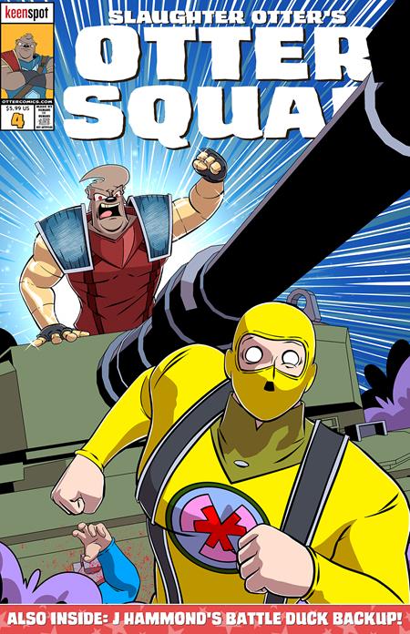 OTTER SQUAD #4 CVR A MATT RODGERS TANKS FOR EVERYTHING VAR ISBN: 60283502321800411 - FOC DATE: 6/7/26 - Release Date: 7/22/26