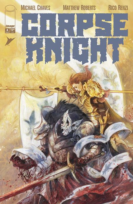 CORPSE KNIGHT #4 (OF 6) CVR B TIFFANY TURRILL VAR (MR) ISBN: 70985304630100421 - FOC DATE: 6/28/26 - Release Date: 7/22/26