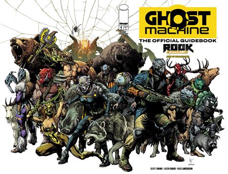 GHOST MACHINE THE OFFICIAL GUIDEBOOK #4 (OF 5) CVR A GARY FRANK & BRAD ANDERSON WRAPAROUND ISBN: 70985304673800411 - FOC DATE: 6/7/26 - Release Date: 7/1/26