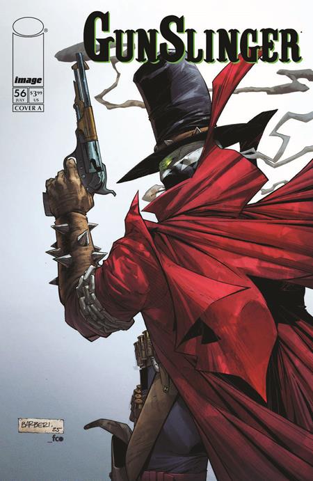 GUNSLINGER SPAWN #56 CVR A CARLO BARBERI ISBN: 70985303221205611 - FOC DATE: 6/28/26 - Release Date: 7/22/26