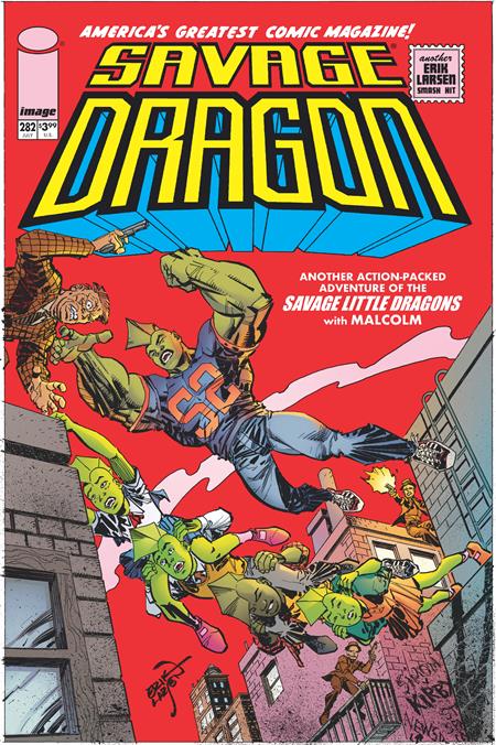 SAVAGE DRAGON #282 CVR A ERIK LARSEN (MR) ISBN: 70985305211128211 - FOC DATE: 8/2/26 - Release Date: 8/26/26