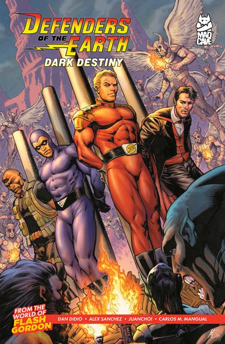 DEFENDERS OF THE EARTH TP VOL 01 DARK DESTINY ISBN: 978154582658451799 - FOC DATE: 7/5/26 - Release Date: 7/29/26