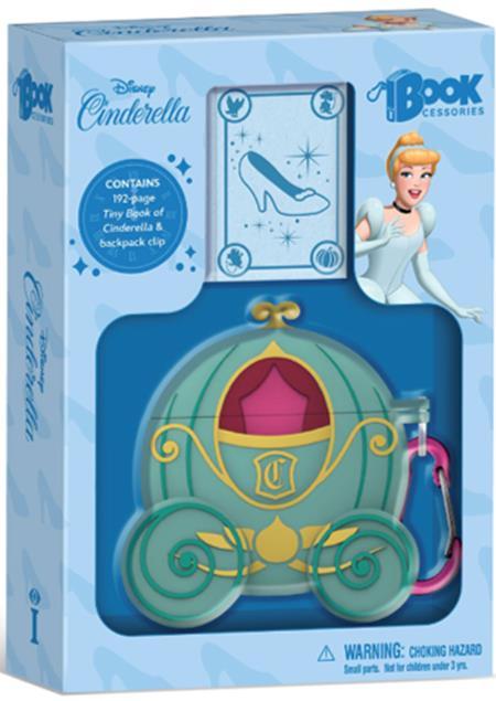 BOOKCESSORIES DISNEY TINY BOOK OF CINDERELLA HC ISBN: 979833740351951999 - FOC DATE: 6/7/26 - Release Date: 7/29/26