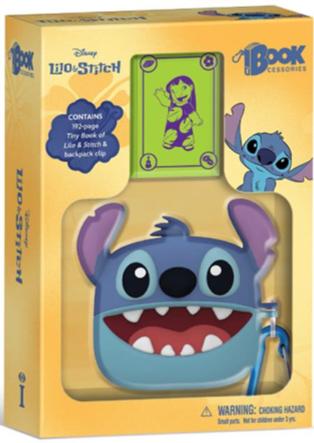 BOOKCESSORIES DISNEY TINY BOOK OF LILO AND STITCH HC ISBN: 979833740353351999 - FOC DATE: 6/7/26 - Release Date: 7/29/26