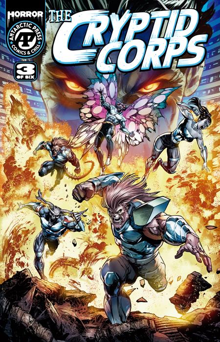 CRYPTID CORPS #3 (OF 6) CVR A MAX BERTOLINI ISBN: 61072103045500311 - FOC DATE: 6/21/26 - Release Date: 7/22/26