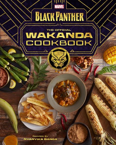 MARVELS BLACK PANTHER HC THE OFFICIAL WAKANDA COOKBOOK ISBN: 978164722359552999 - FOC DATE: 5/31/26 - Release Date: 7/15/26