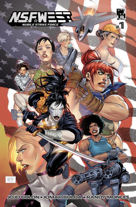 NSFWEST #1 CVR A JOMAR BULDA GO TEAM! COVER (MR) ISBN: 60554746154500111 - FOC DATE: 5/31/26 - Release Date: 7/1/26