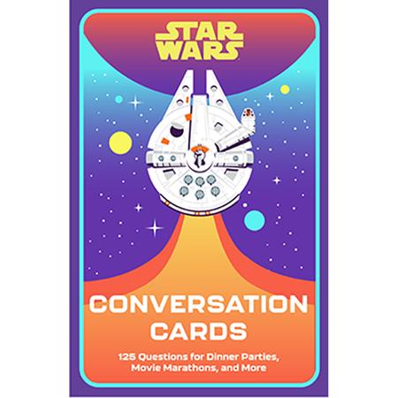 STAR WARS TP 125 CONVERSATION CARDS FOR DINNER PARTIES MOVIE MARATHONS AND MORE ISBN: 979888663049752799 - FOC DATE: 5/31/26 - Release Date: 7/15/26