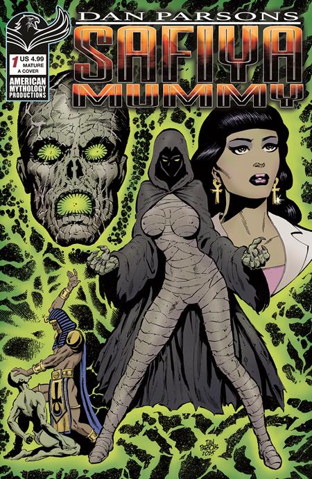 DAN PARSONS SAFIYA MUMMY #1 CVR A DAN PARSONS (MR) ISBN: 85609100620500111 - FOC DATE: 6/28/26 - Release Date: 7/15/26