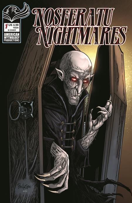NOSFERATU NIGHTMARES #1 CVR B BUZ HASSON VAR ISBN: 85609100690800121 - FOC DATE: 7/5/26 - Release Date: 7/29/26