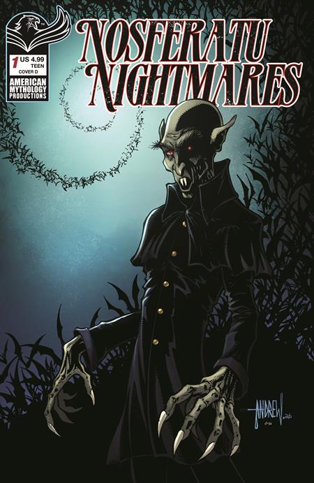 NOSFERATU NIGHTMARES #1 CVR D ANDREW MANGUM VAR ISBN: 85609100690800141 - FOC DATE: 7/5/26 - Release Date: 7/29/26
