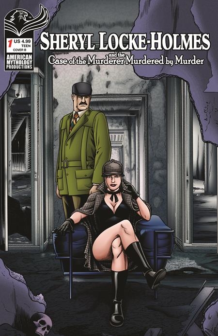 SHERYL LOCKE HOLMES #1 CVR B FRAIM BROTHERS VAR ISBN: 78200334598100121 - FOC DATE: 6/28/26 - Release Date: 7/15/26