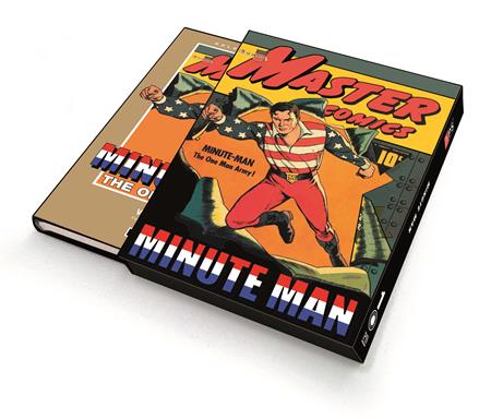 GOLDEN AGE CLASSICS MINUTE MAN HC SLIPCASE EDITION VOL 01 ISBN: 978183666573156299 - FOC DATE: 5/31/26 - Release Date: 7/1/26