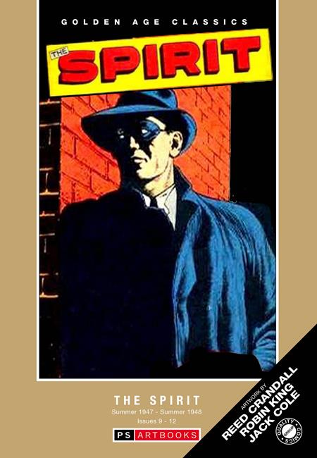 GOLDEN AGE CLASSICS THE SPIRIT HC VOL 03 ISBN: 978180394970355299 - FOC DATE: 5/31/26 - Release Date: 7/1/26