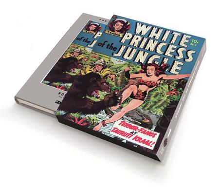 PRE CODE CLASSICS WHITE PRINCESS OF THE JUNGLE HC SLIPCASE EDITION VOL 01 ISBN: 978183666591556299 - FOC DATE: 5/31/26 - Release Date: 7/8/26