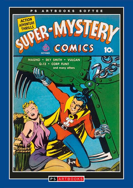 PS ARTBOOKS SOFTEE SUPER MYSTERY COMICS TP VOL 01 ISBN: 978183666446853299 - FOC DATE: 5/31/26 - Release Date: 7/29/26