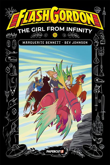 FLASH GORDON THE GIRL FROM INFINITY HC VOL 02 ISBN: 978154582722251799 - FOC DATE: 6/28/26 - Release Date: 7/22/26