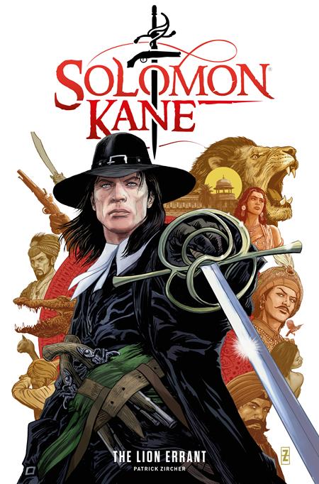 SOLOMON KANE THE LION ERRANT #1 (OF 4) CVR A PATCH ZIRCHER (MR) ISBN: 65946028380700111 - FOC DATE: 6/28/26 - Release Date: 7/22/26