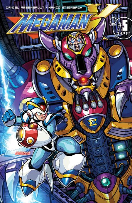 MEGA MAN X #5 (OF 5) CVR C JAMES RAIZ VAR ISBN: 85534800159800531 - FOC DATE: 6/14/26 - Release Date: 7/29/26