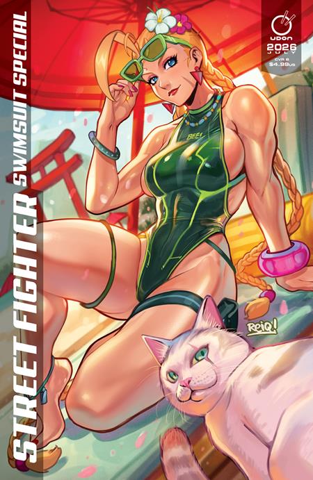 2026 STREET FIGHTER SWIMSUIT SPECIAL #1 (ONE SHOT) CVR B REIQ CAT VAR ISBN: 85534800170300121 - FOC DATE: 5/31/26 - Release Date: 7/22/26