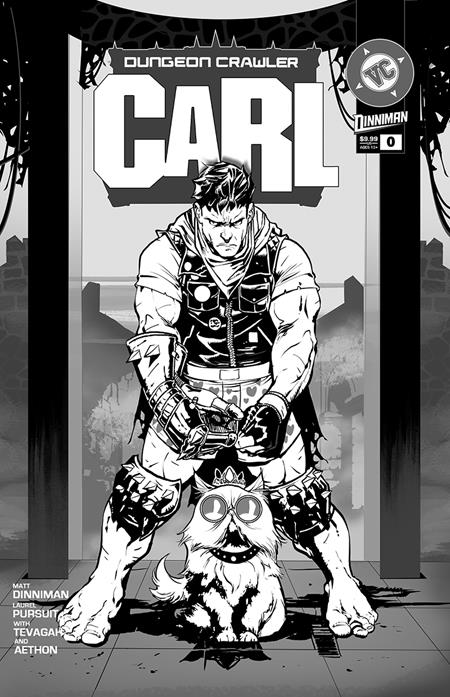 DUNGEON CRAWLER CARL SPECIAL EDITION #0 CVR B NATHAN GOODEN ABSOLUTE BATMAN HOMAGE B&W VAR ISBN: 85005599421800021 - FOC DATE: 6/14/26 - Release Date: 7/15/26