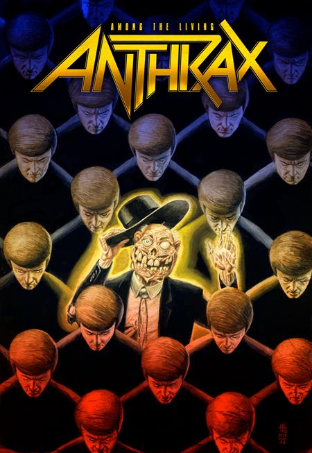 ANTHRAX HC AMONG THE LIVING ISBN: 978195492824454000 - FOC DATE: 6/14/26 - Release Date: 7/15/26