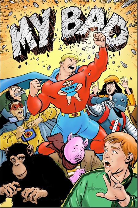 MY BAD ESCAPE FROM PECULIAR ISLAND #4 (OF 5) (MR) -Releases: 8/21/24