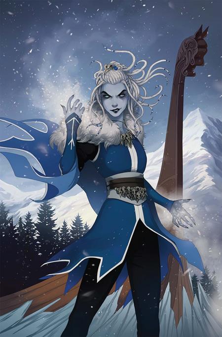 DARK KNIGHTS OF STEEL ALLWINTER #2 (OF 6) CVR B MONA FINDEN CARD STOCK VAR -Releases: 8/21/24