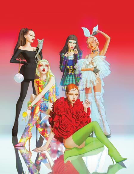 GOTHAM CITY SIRENS #4 (OF 4) CVR B W SCOTT FORBES CARD STOCK VAR - Release Date: 8/28/24