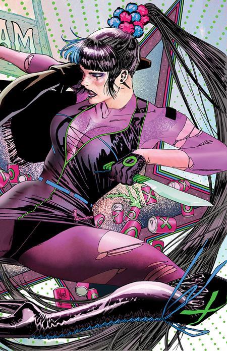 GOTHAM CITY SIRENS #4 (OF 4) CVR E GUILLEM MARCH CONNECTING PRISMATIC GLOSS VAR -Releases: 8/28/24