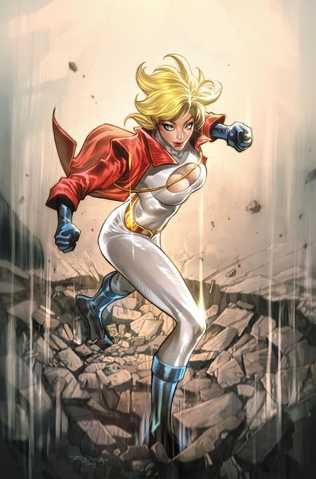 POWER GIRL #12 CVR C STEPHEN SEGOVIA CARD STOCK VAR - Release Date: 8/28/24