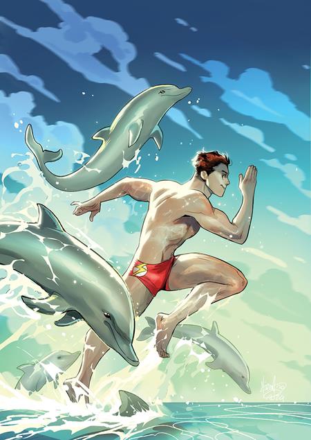 FLASH #12 CVR E MIRKA ANDOLFO SWIMSUIT CARD STOCK VAR - Release Date: 8/28/24