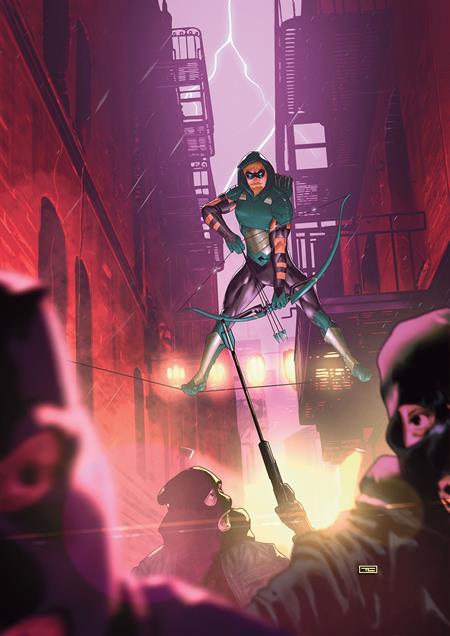 GREEN ARROW #15 CVR B TAURIN CLARKE CARD STOCK VAR (ABSOLUTE POWER) - Release Date: 8/28/24