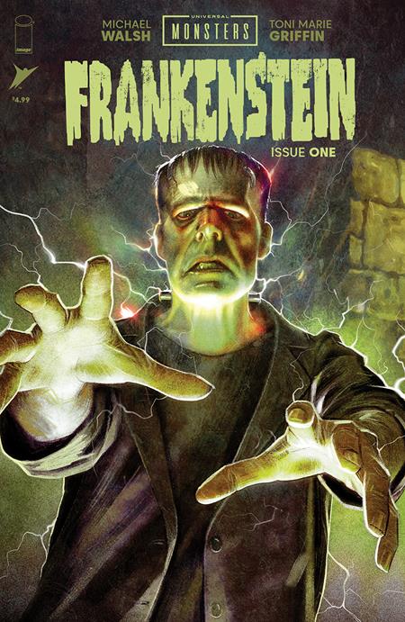 UNIVERSAL MONSTERS FRANKENSTEIN #1 (OF 4) CVR B JOSHUA MIDDLETON VAR - Release Date: 8/28/24
