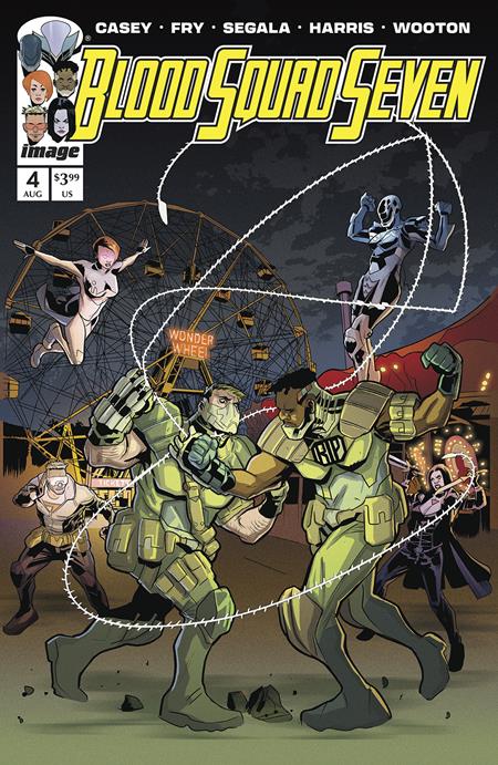 BLOOD SQUAD SEVEN #4 CVR A PAUL FRY -Releases: 8/21/24