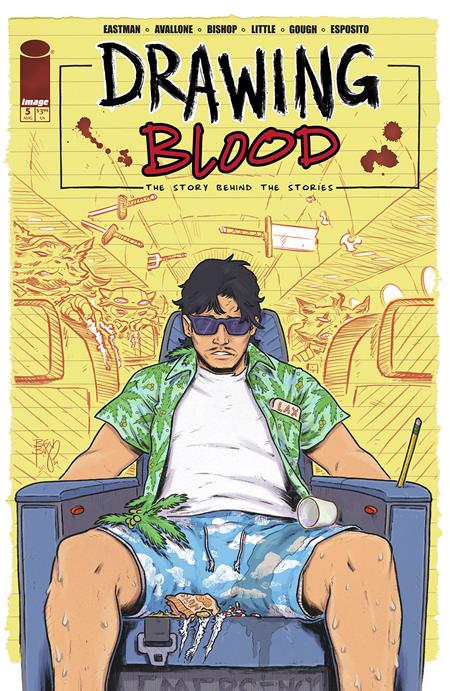 DRAWING BLOOD #5 (OF 12) CVR B BEN BISHOP VAR - Release Date: 8/28/24