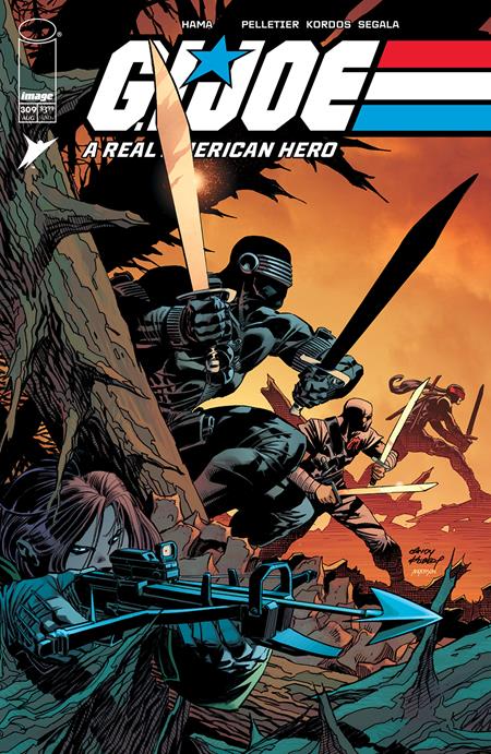 GI JOE A REAL AMERICAN HERO #309 CVR A ANDY KUBERT & BRAD ANDERSON -Releases: 8/21/24
