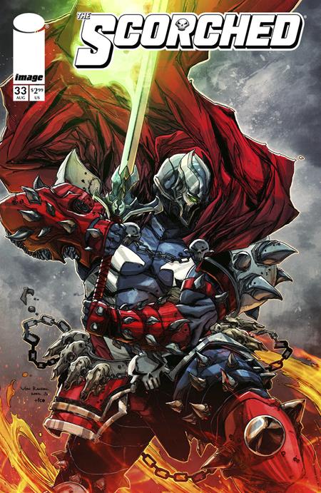 SPAWN SCORCHED #33 CVR B VON RANDAL VAR - Release Date: 9/11/24