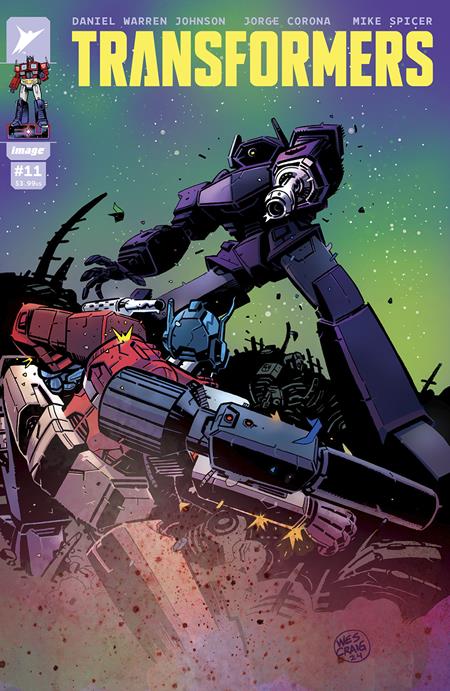 1:50 TRANSFORMERS #11 CVR E INC 1:50 WES CRAIG VAR -Releases: 8/14/24