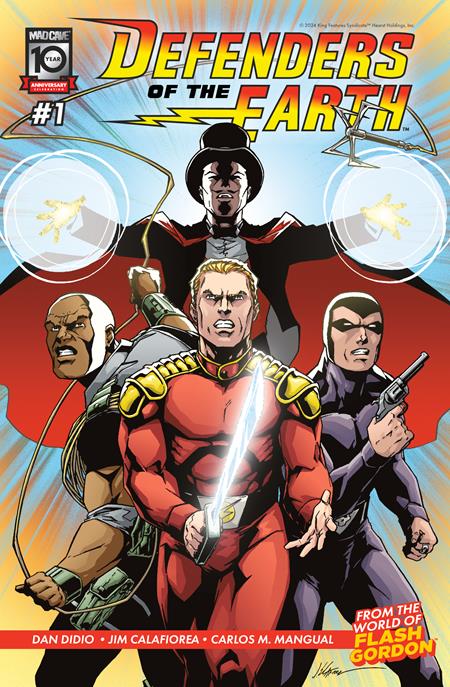 DEFENDERS OF THE EARTH #1 (OF 8) CVR A JIM CALAFIORE -Releases: 8/14/24