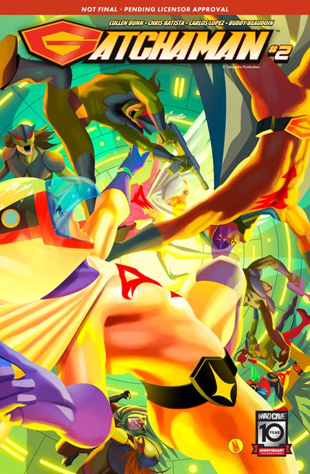 GATCHAMAN #2 CVR A INAKI MIRANDA -Releases: 8/7/24