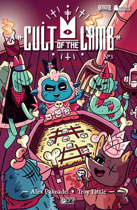 CULT OF THE LAMB #3 (OF 4) CVR C MARC ELLERBY VAR - Release Date: 8/28/24