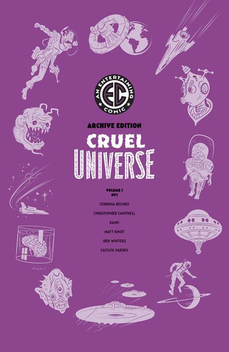 1:50 EC CRUEL UNIVERSE #1 (OF 5) CVR H INC 1:50 RIAN HUGHES ARCHIVE EDITION VAR (MR) -Releases: 8/7/24